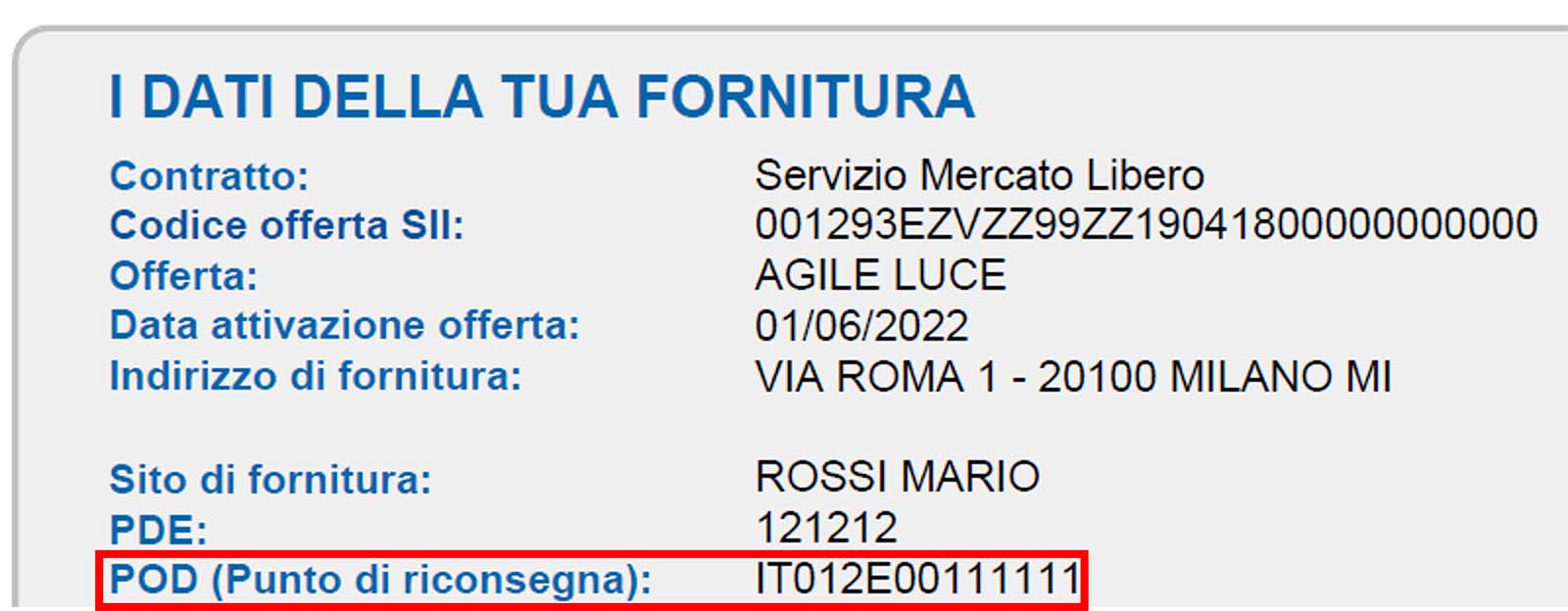 Contatore Monorario